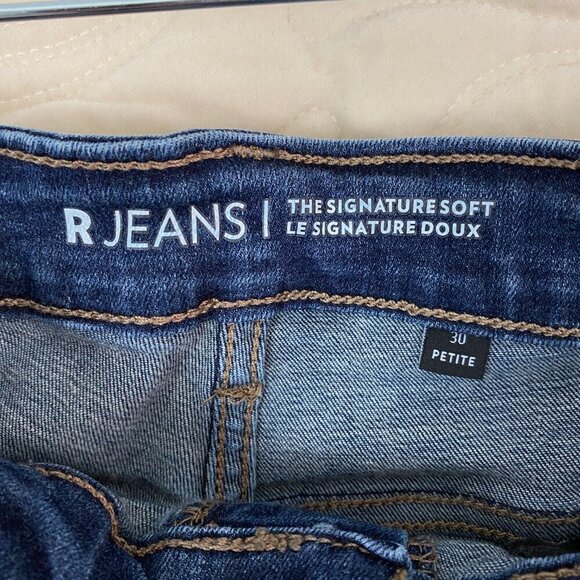 R Jeans The Signature Soft Skinny Fit Size 30 Petite - Picture 6 of 10